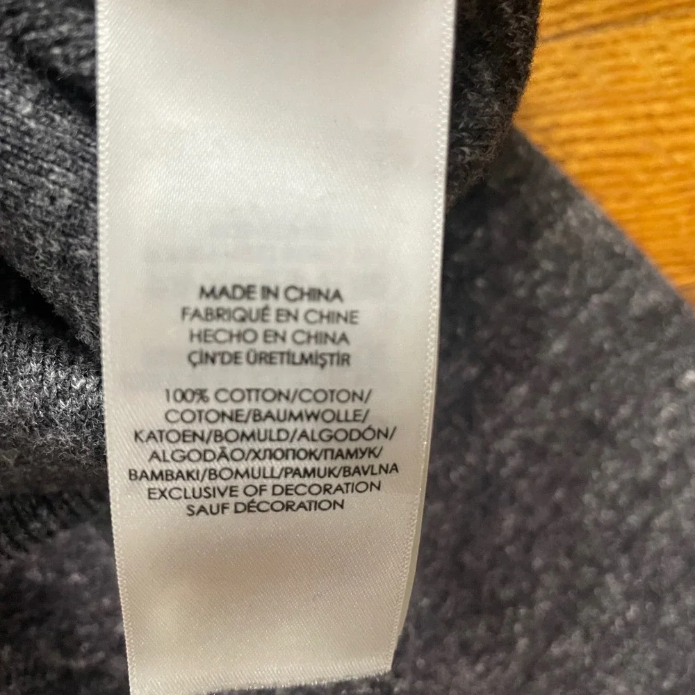 Polo Ralph Lauren Sweatshirt Mens XL Gray Heathered Cotton Crewneck Pony